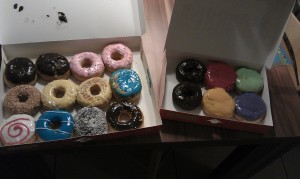 Unser Mitbringsel, Donuts von Dunkin Donuts
